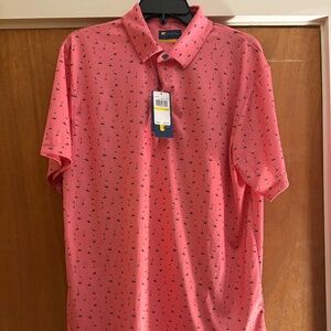 Jack Nicklaus brand new polo shirt with design